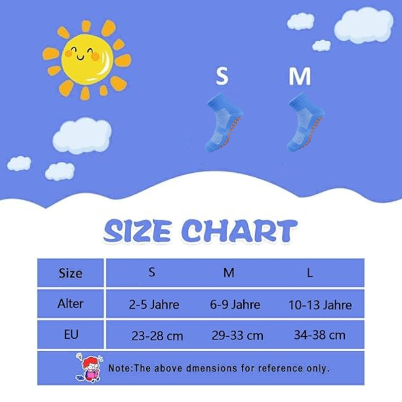 Swivy™ 1 Paar Antirutsch Stoppersocken für Baby & Kinder