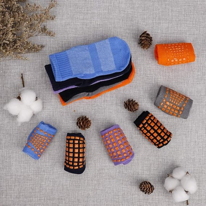 Swivy™ 1 Paar Antirutsch Stoppersocken für Baby & Kinder