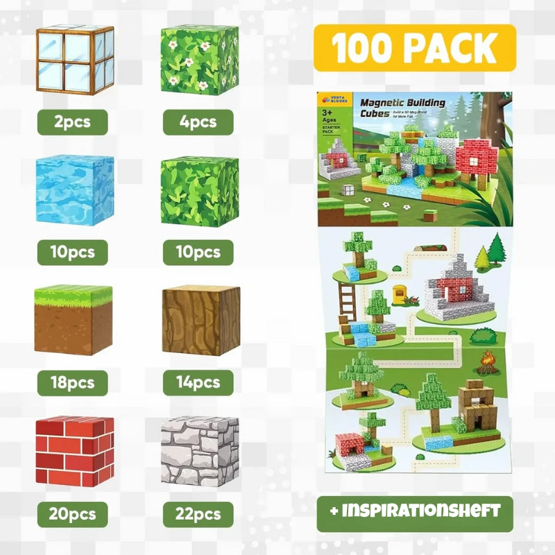 Swivy™ MINT-Förderung magnetische Mineblocks