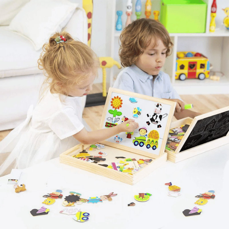 Swivy™ Montessori Kreativ Spieltafel