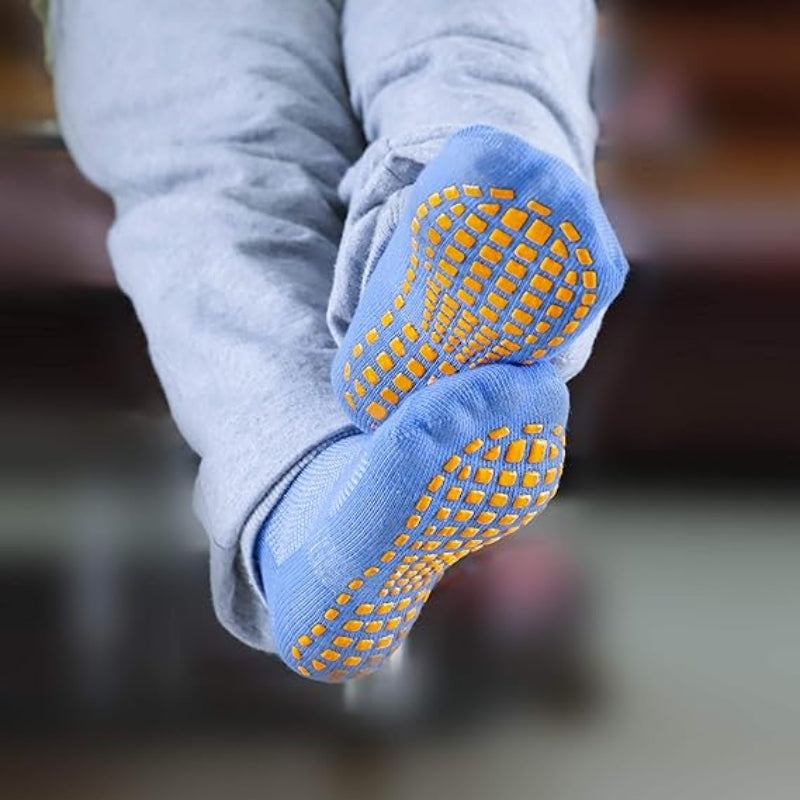 Swivy™ 1 Paar Antirutsch Stoppersocken für Baby & Kinder