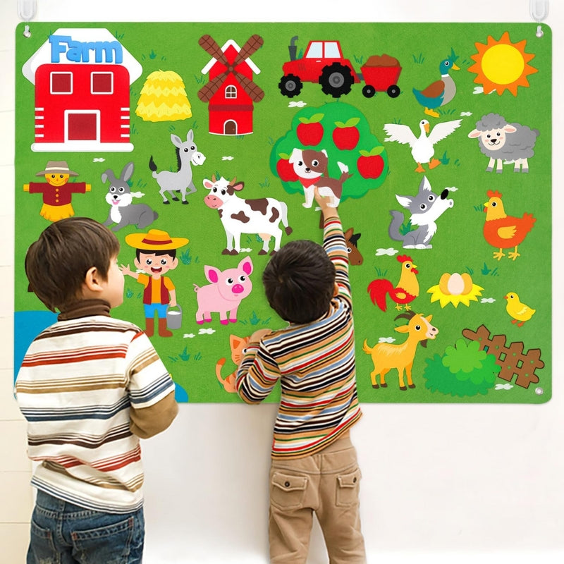 Swivy™ Montessori Filzboard
