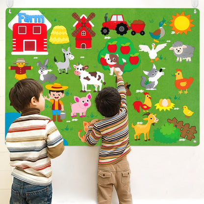 Swivy™ Montessori Filzboard